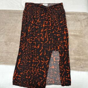 Helmut lang asymmetric skirt